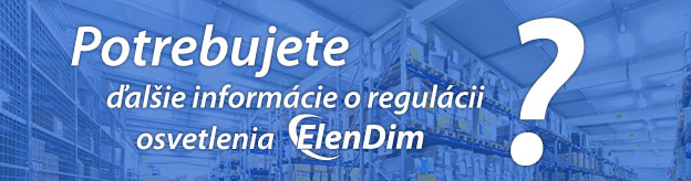 Informácie o regulácii ElenDim - projekt osvetlenia.